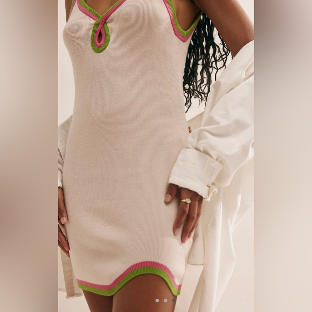 Free People Blair Sweater Mini Dress - Picture 2 of 3